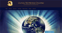 Desktop Screenshot of globalnetworkstrading.com
