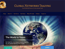 Tablet Screenshot of globalnetworkstrading.com